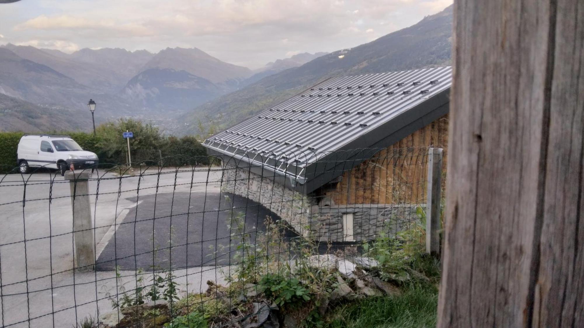 Chalet Balneo Billard La Plagne Savoie Vue Top Exterior photo