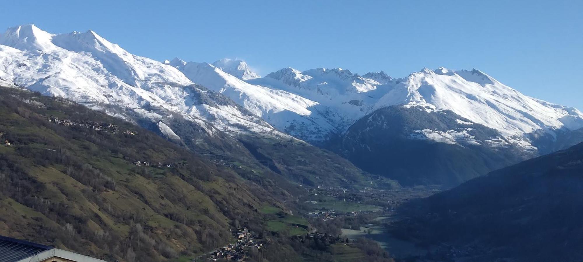 Chalet Balneo Billard La Plagne Savoie Vue Top Exterior photo