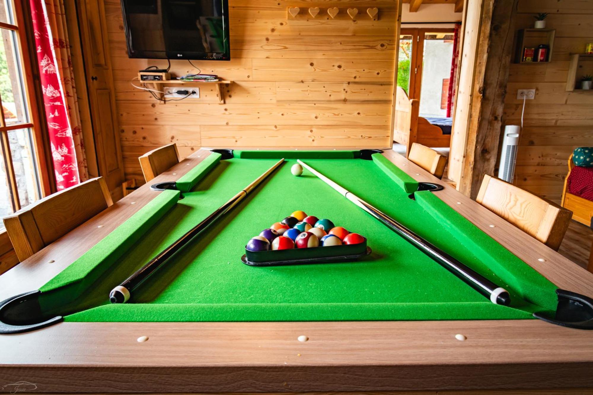 Chalet Balneo Billard La Plagne Savoie Vue Top Exterior photo